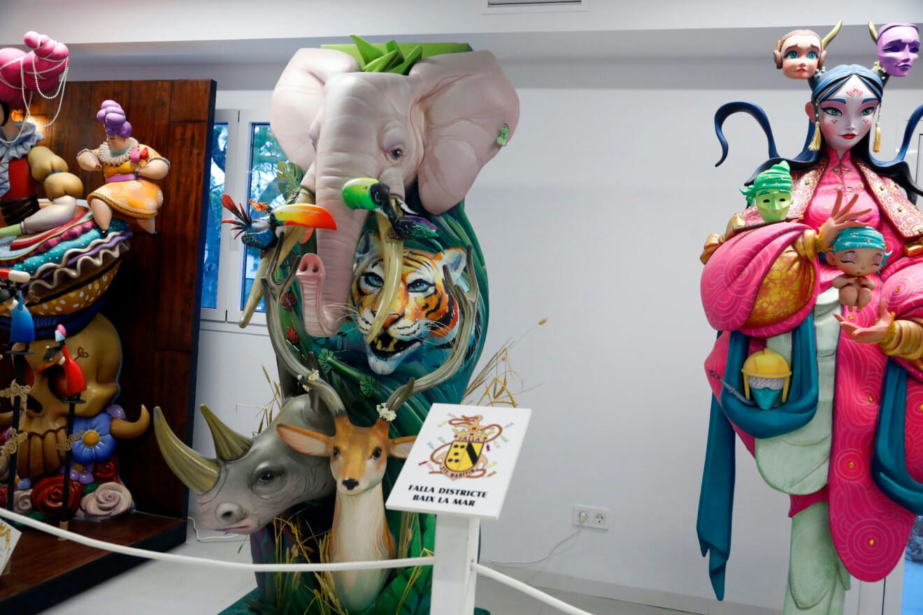 Ninot indultat 2026 de la falla Baix la Mar