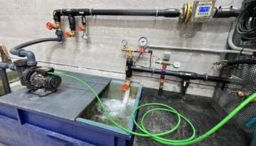 Taller propi de reparació de bombes a Electrobombas Xàbia