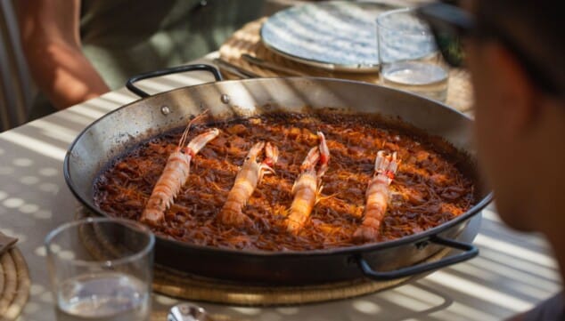 arroces mediterraneos preparados en escondida frente al mar en denia