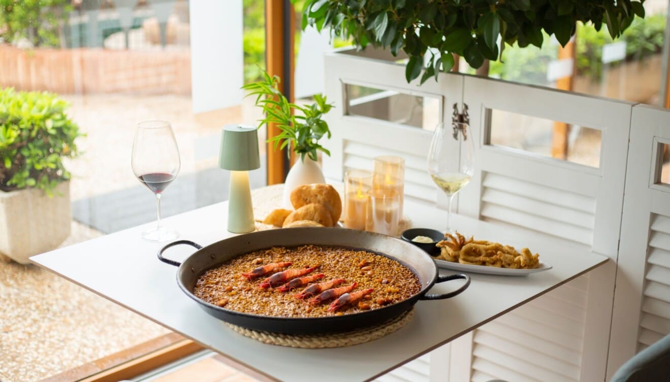 Arroz mediterráneo del restaurante Mar en Calma en Dénia