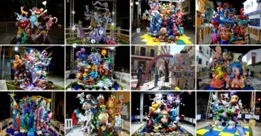 Así son las 11 fallas infantiles de Dénia de 2026