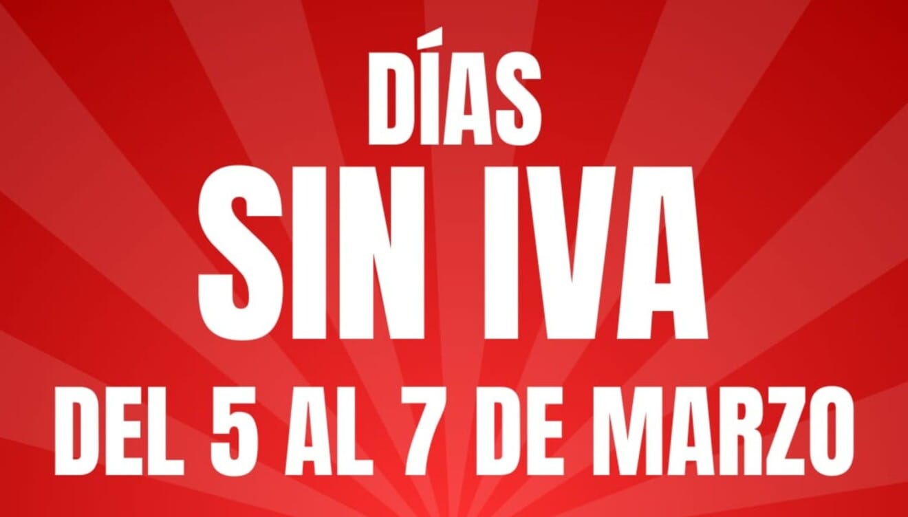 Celebra del 5 al 7 de marzo los DÍAS SIN IVA de Electrodomésticos Pineda
