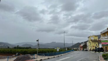 cel ennuvolat al rafol dalmunia el dijous 5 de març 2026