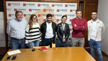 compromis per denia en su reunion con el eurodiputado valencianista vicent marza