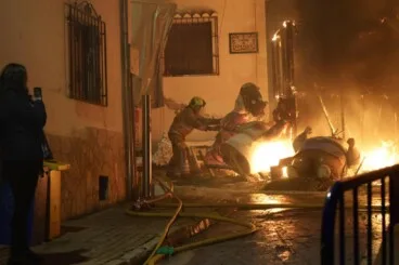 Fallas durante la Cremà de Dénia 2026 12