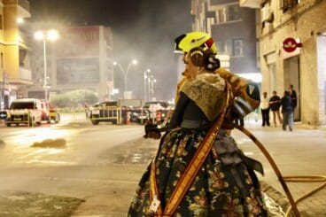 Fallas durante la Cremà de Dénia 2026 13
