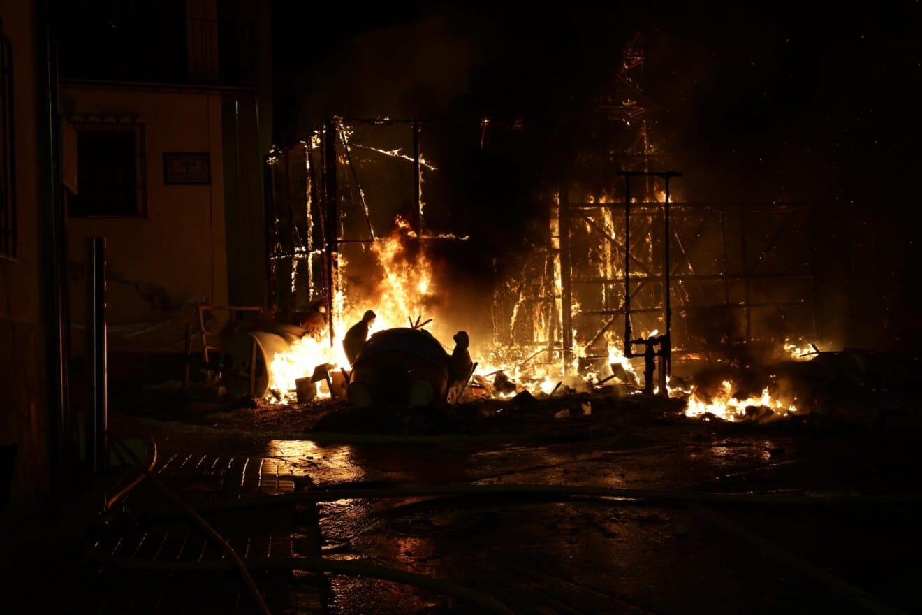 Fallas durante la Cremà de Dénia 2026 7