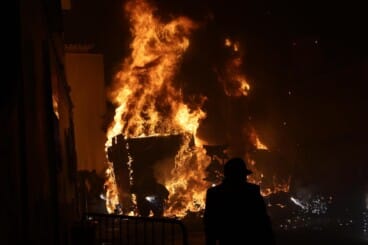 Fallas durante la Cremà de Dénia 2026 8