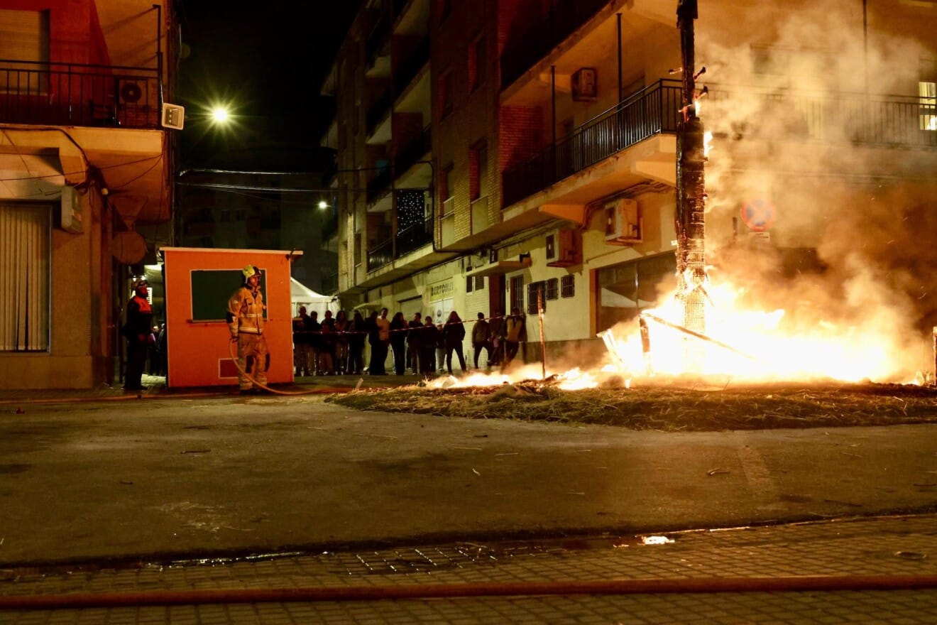Fallas durante la Cremà de Dénia 2026 9