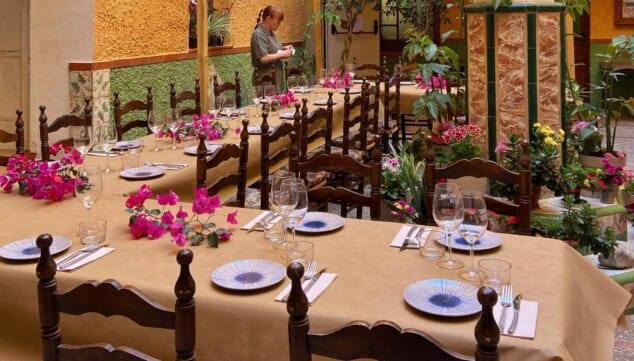 interior historico para celebraciones en denia