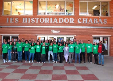 El profesorado del IES Chabàs de Dénia propone mantener la huelga del 31 de marzo tras las primeras movilizaciones 6 movilizacion docente en el ies historiador chabas de denia el 12 marzo 2026