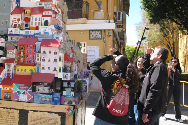 planta de las fallas de denia 2026 durante el domingo 10
