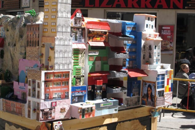planta de las fallas de denia 2026 durante el domingo 19