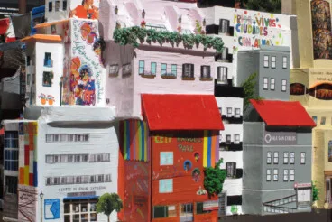 Plantà de las Fallas de Dénia 2026 durante el domingo 21