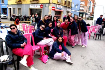 Plantà de las Fallas de Dénia 2026 durante el sábado 13