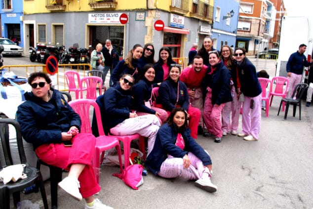 planta de las fallas de denia 2026 durante el sabado 13