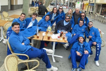 Plantà de las Fallas de Dénia 2026 durante el sábado 20