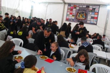 Plantà de las Fallas de Dénia 2026 durante el sábado 34