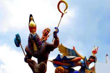 Plantà de las Fallas de Dénia 2026 durante el sábado 36