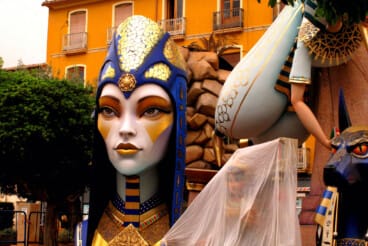 Plantà de las Fallas de Dénia 2026 durante el sábado 38