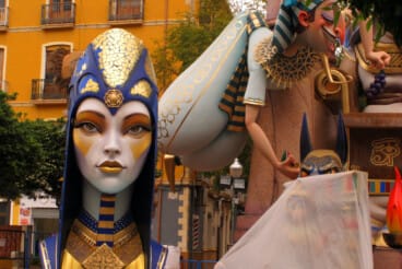 Plantà de las Fallas de Dénia 2026 durante el sábado 39