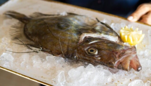 Restaurant mit Blick auf den Hafen in Denia
