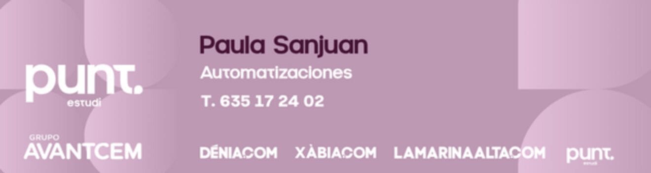 Pie de firma corporativo Avantcem y Punt Estudi