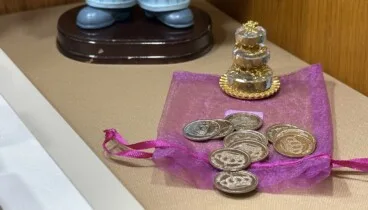 Arras de boda personalizadas que simbolizan la unión y prosperidad de la pareja