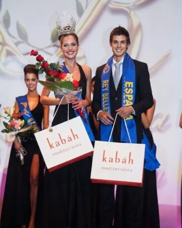 Certámen Rey y Reina de la Belleza de España con Kabah Boutique