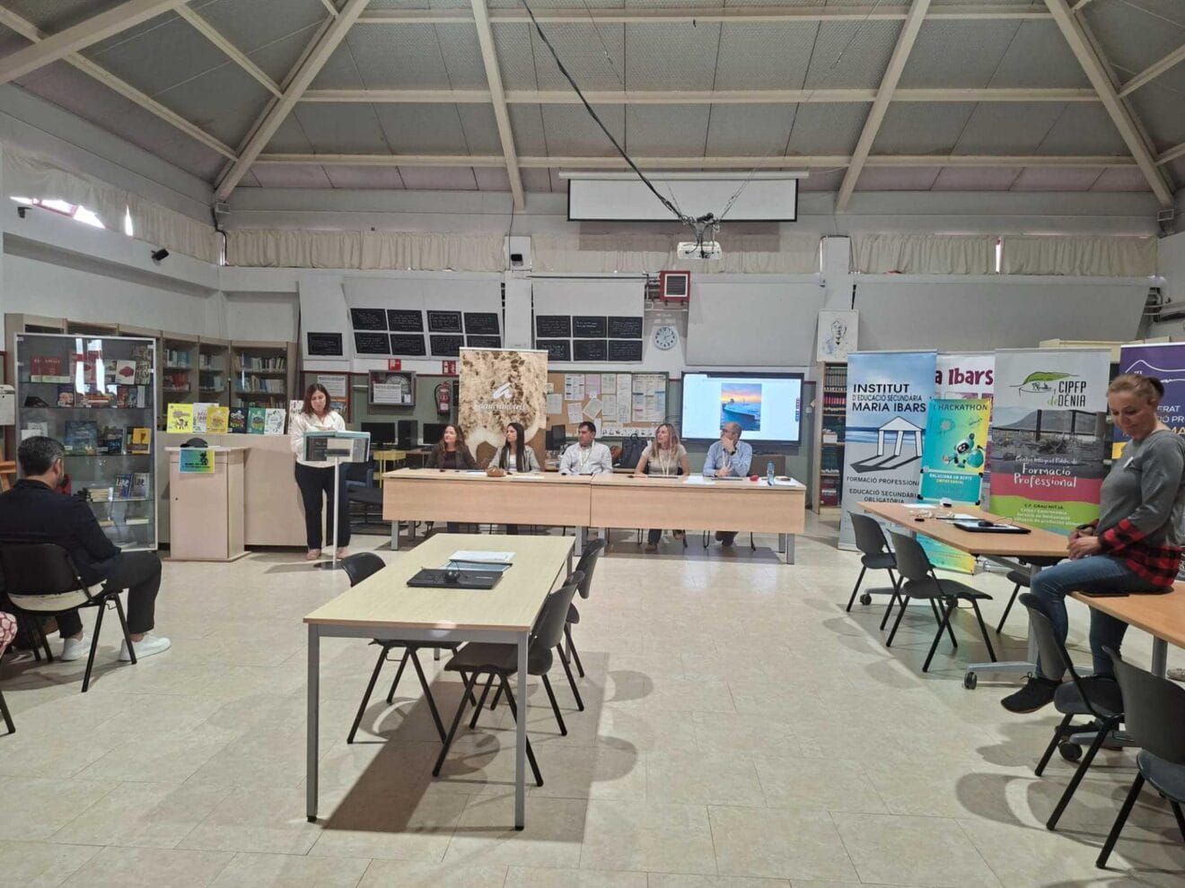 Acto de clausura del I Hackathon Intercentros Marina Alta