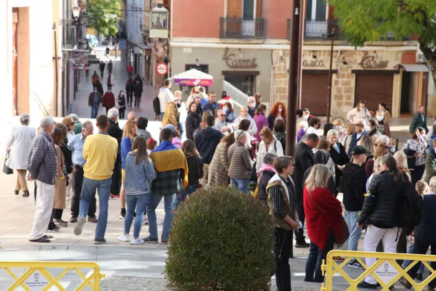 Imagen: Concentración de ucranianos en Dénia