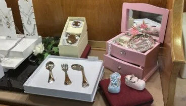 Conchas de bautismo en plata de ley diseñadas para durar toda la vid