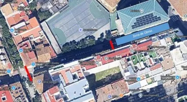 corte de trafico en denia por obras