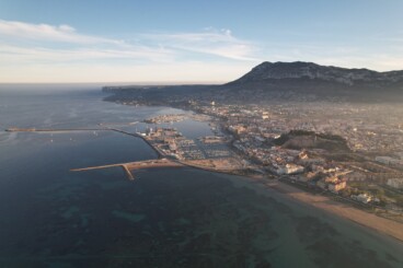 denia desde el aire