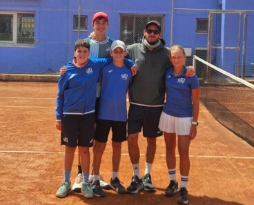 Equipo Cadete del Club de Tenis Dénia
