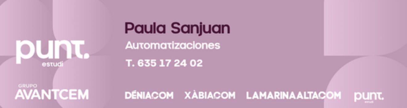 Firma Paula Sanjuan - Avantcem