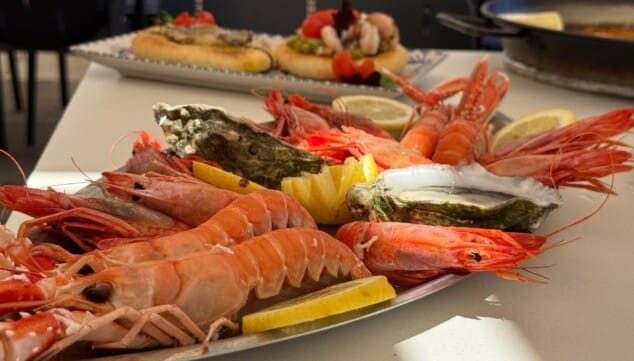 Imagen: Gamba roja de Dénia y marisco fresco de lonja en Restaurante L’Anfora