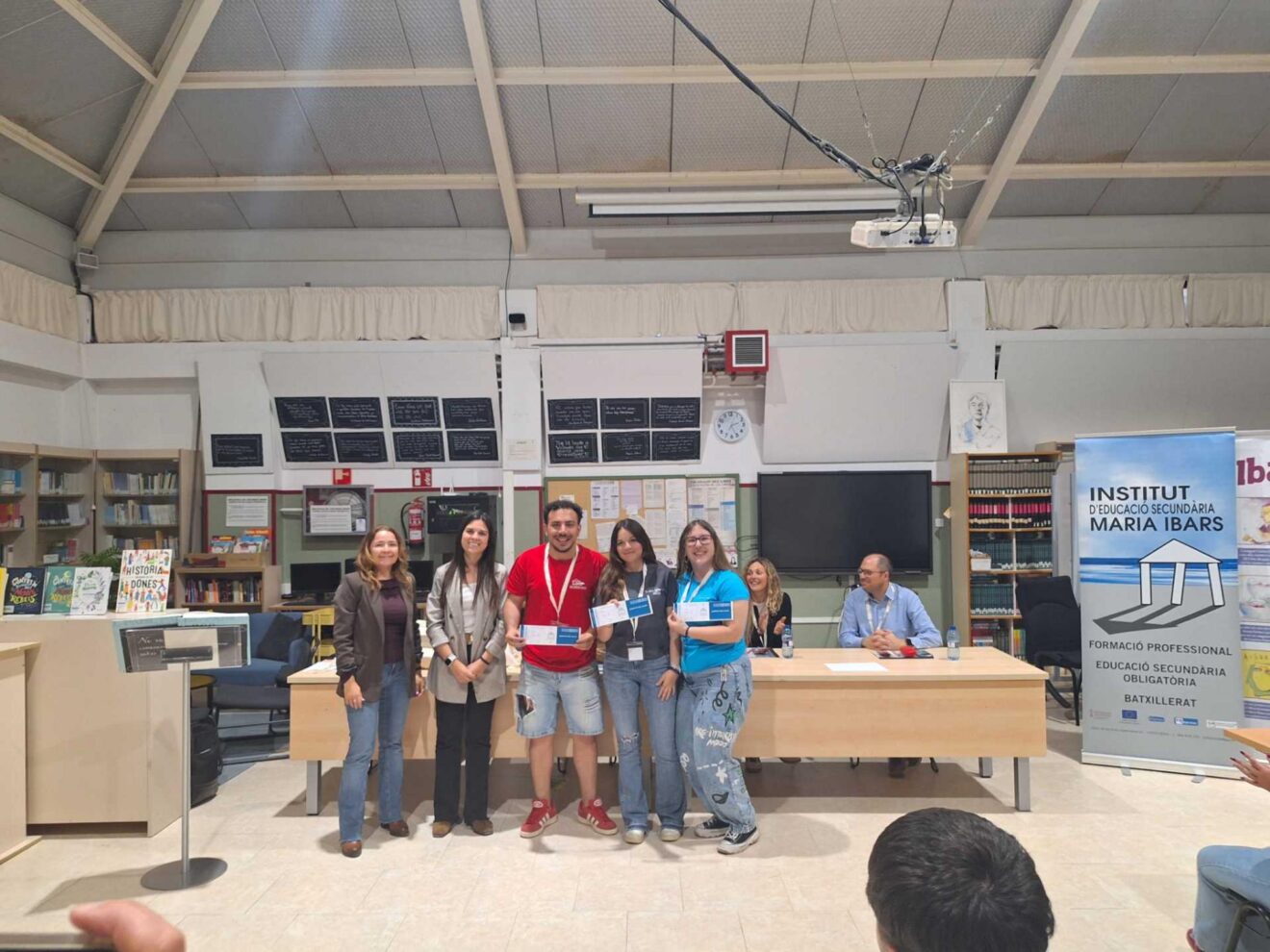 Ganadores de la fase final del I Hackathon Intercentros Marina Alta