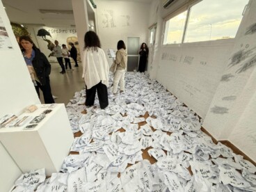 Inauguración de la exposición colectiva de Toni Ortolà, Laura Gabari, Jorge S. Jorge y Tardor 19