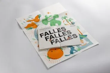 Llibret ‘Amors’ de la Falla Saladar, premiado por su diseño