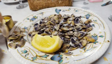 Marisco fresco de temporada