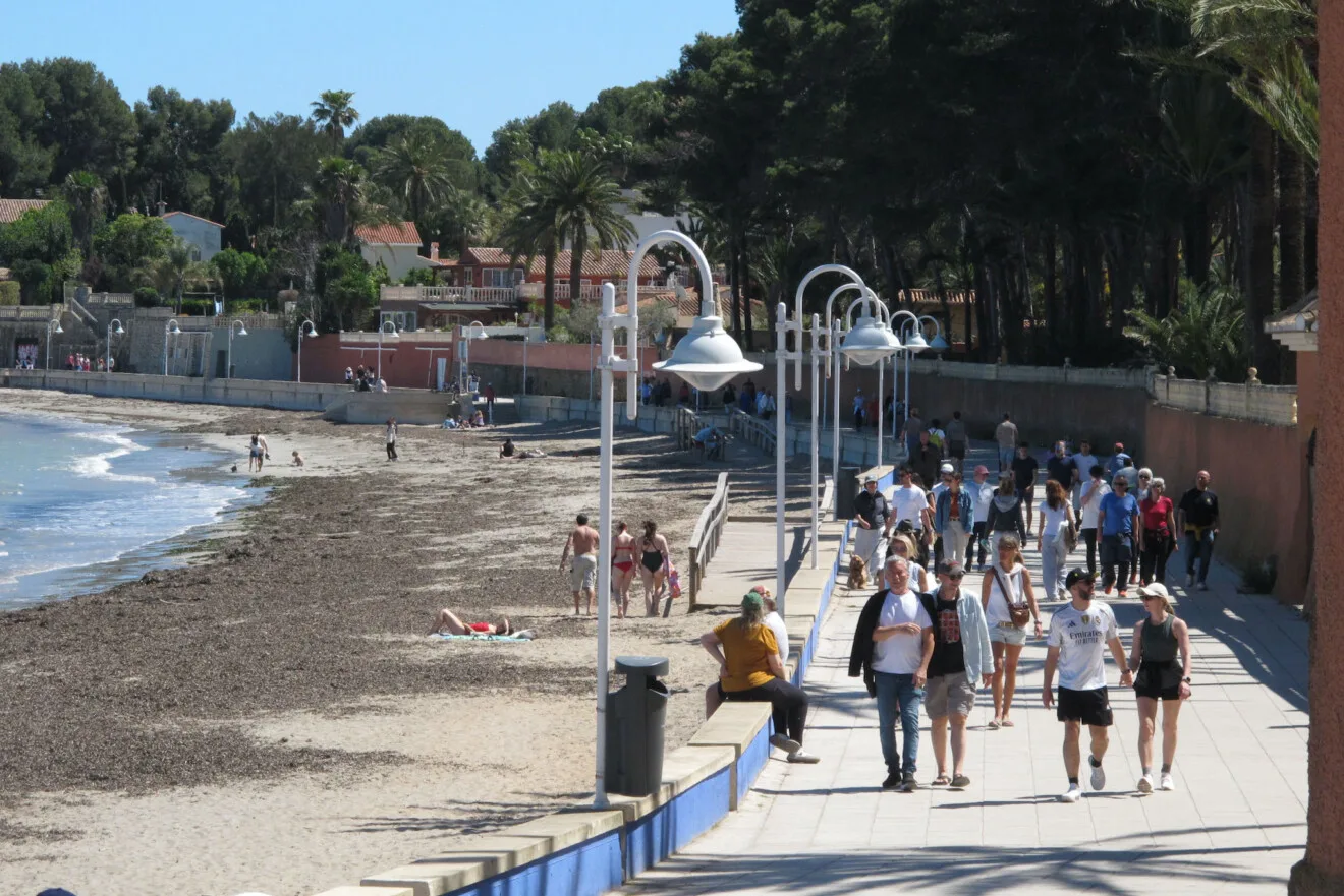 Masificación turística en Dénia durante la Pascua 10