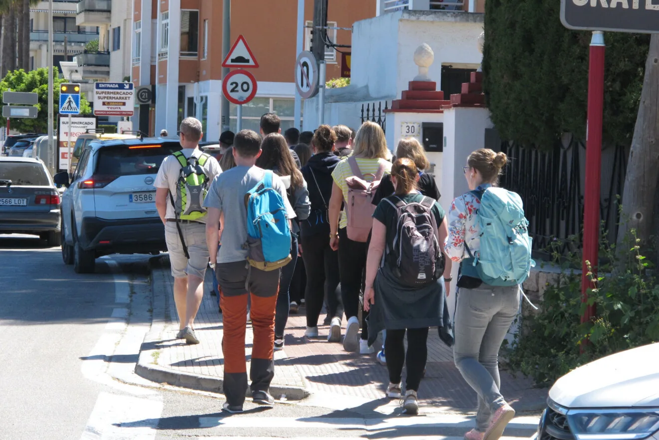 Masificación turística en Dénia durante la Pascua 13