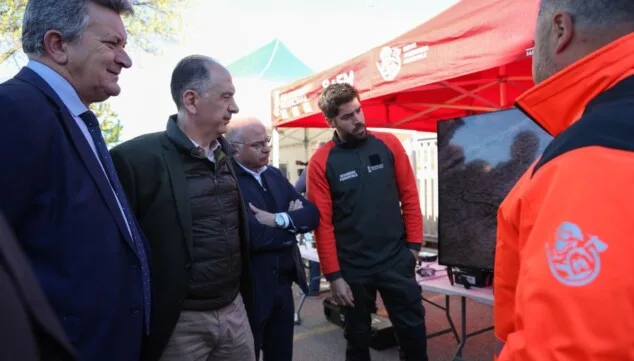 Bild: Spezielle Luft- und Bodenüberwachungsoperation, die von der Generalitat während der Karwoche aktiviert wurde