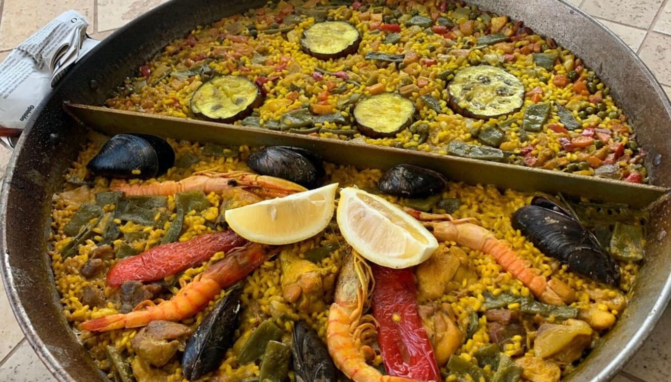 Paella tradicional en Restaurante Isa