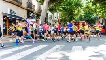 participantes de la x marcha solidaria raquel paya