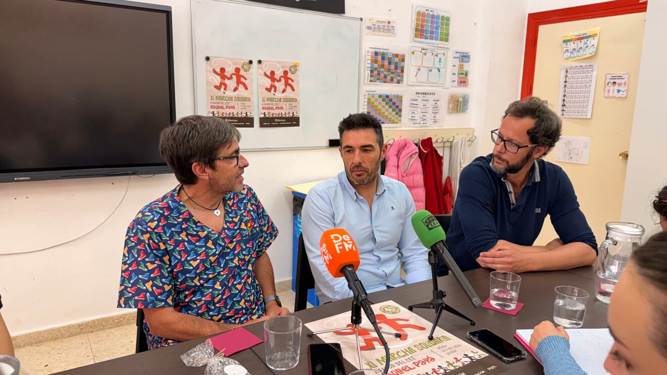 Presentación de la XI Marcha Solidaria Raquel Payà