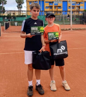 Quim Álvarez y Gonzalo Varella en el Torneo Costa Blanca Tour