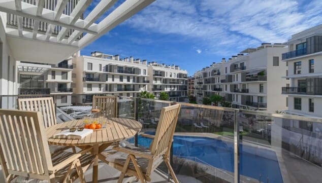 terraza privada para disfrutar al aire libre