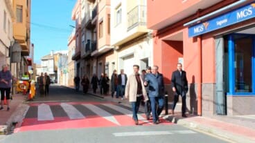 visita del presidente de la diputacion en benitatxell para soluciones viarias